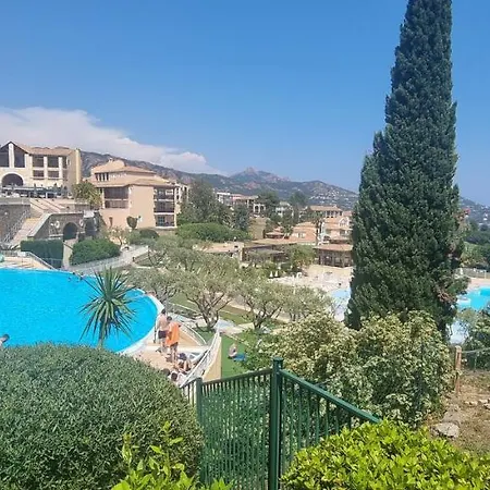 Lägenhet Agay Cap Esterel Village Allee Fleurs - F2 Clim Vue Golf Et - Grande Terrasse Plein Sud Saint-Raphaël