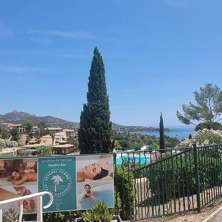Agay Cap Esterel Village Allee Fleurs - F2 Clim Vue Golf Et - Grande Terrasse Plein Sud Lägenhet *