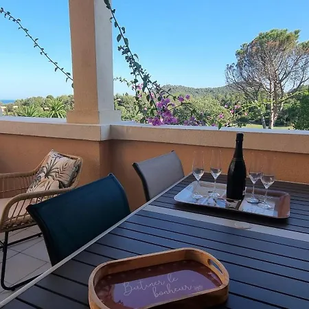 Agay Cap Esterel Village Allee Fleurs - F2 Clim Vue Golf Et - Grande Terrasse Plein Sud Lägenhet